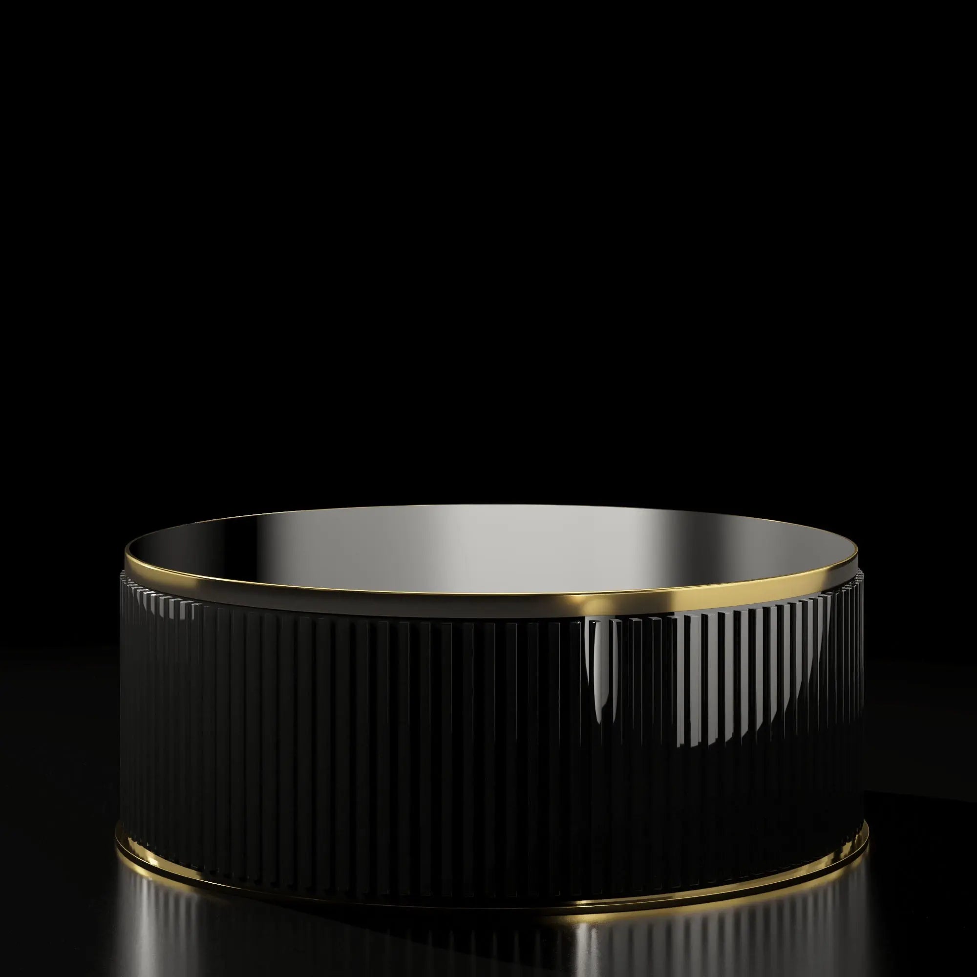 Messina Zirconium Gold Coffee Table   My Store Round Coffee Table