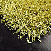 milan green modern rug