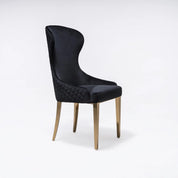 modena tgss black stylish 7 dining chair