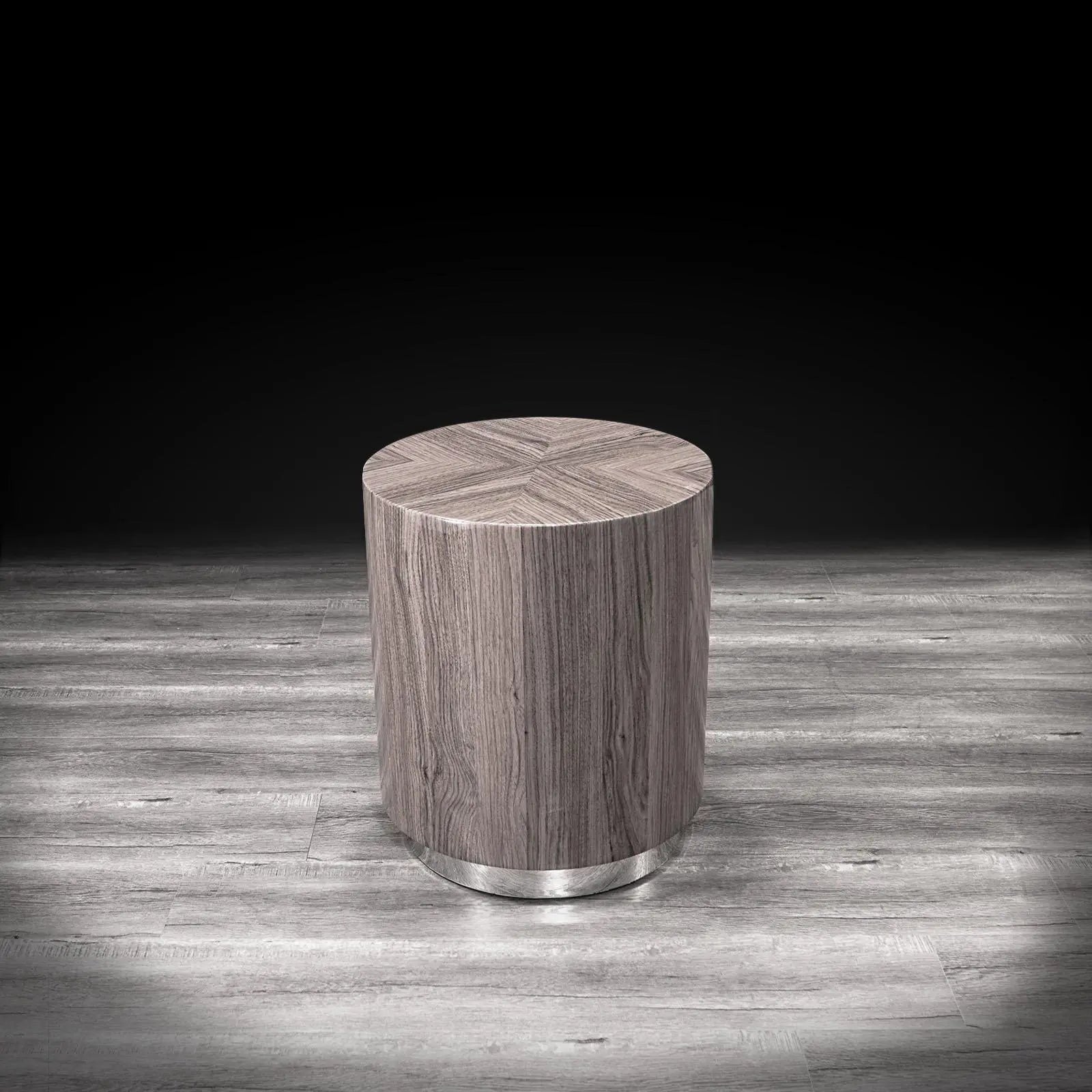 monaco round taupe stylish 1 coffee table