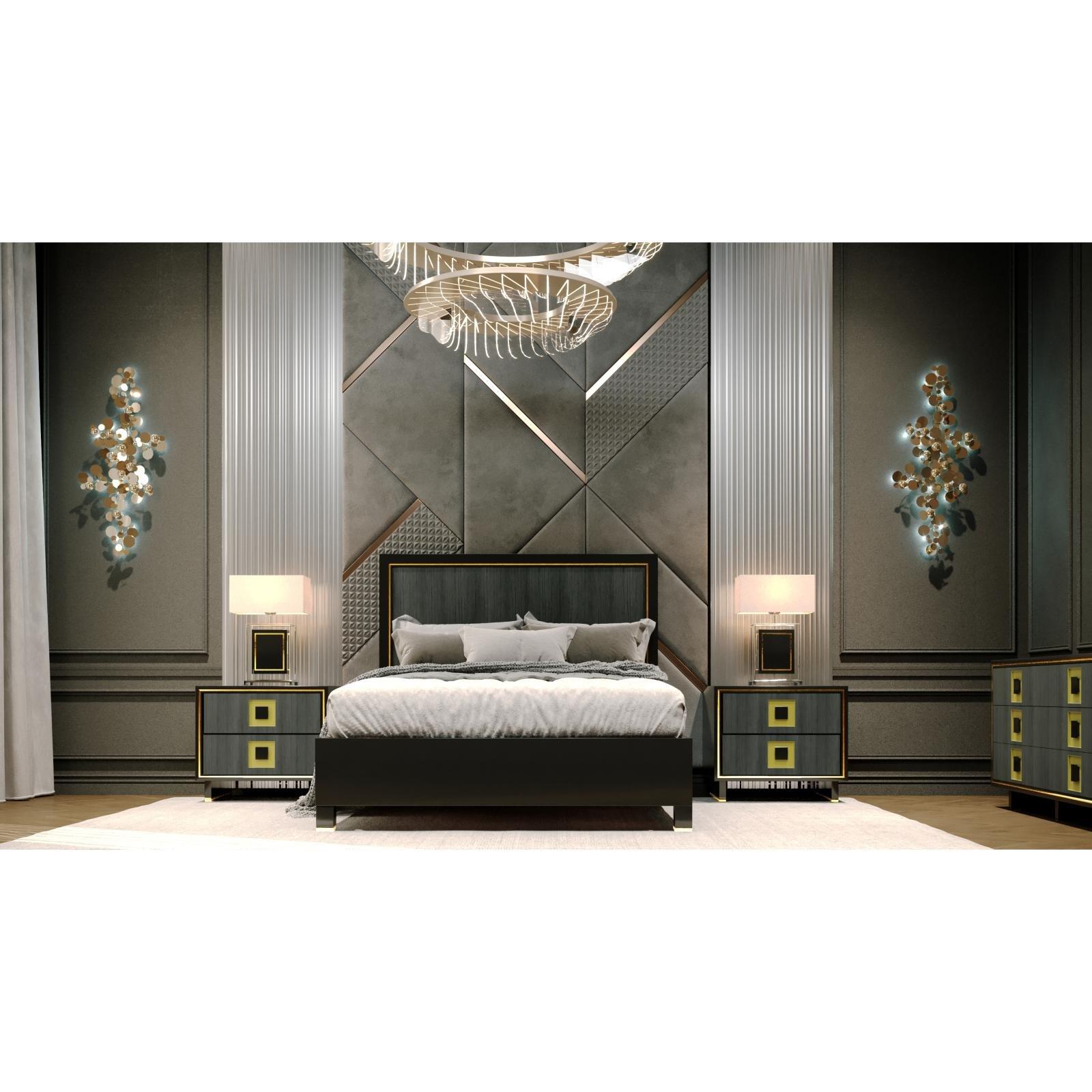 Mozzafiato Black Bed