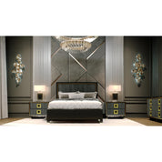 Mozzafiato Black Bed