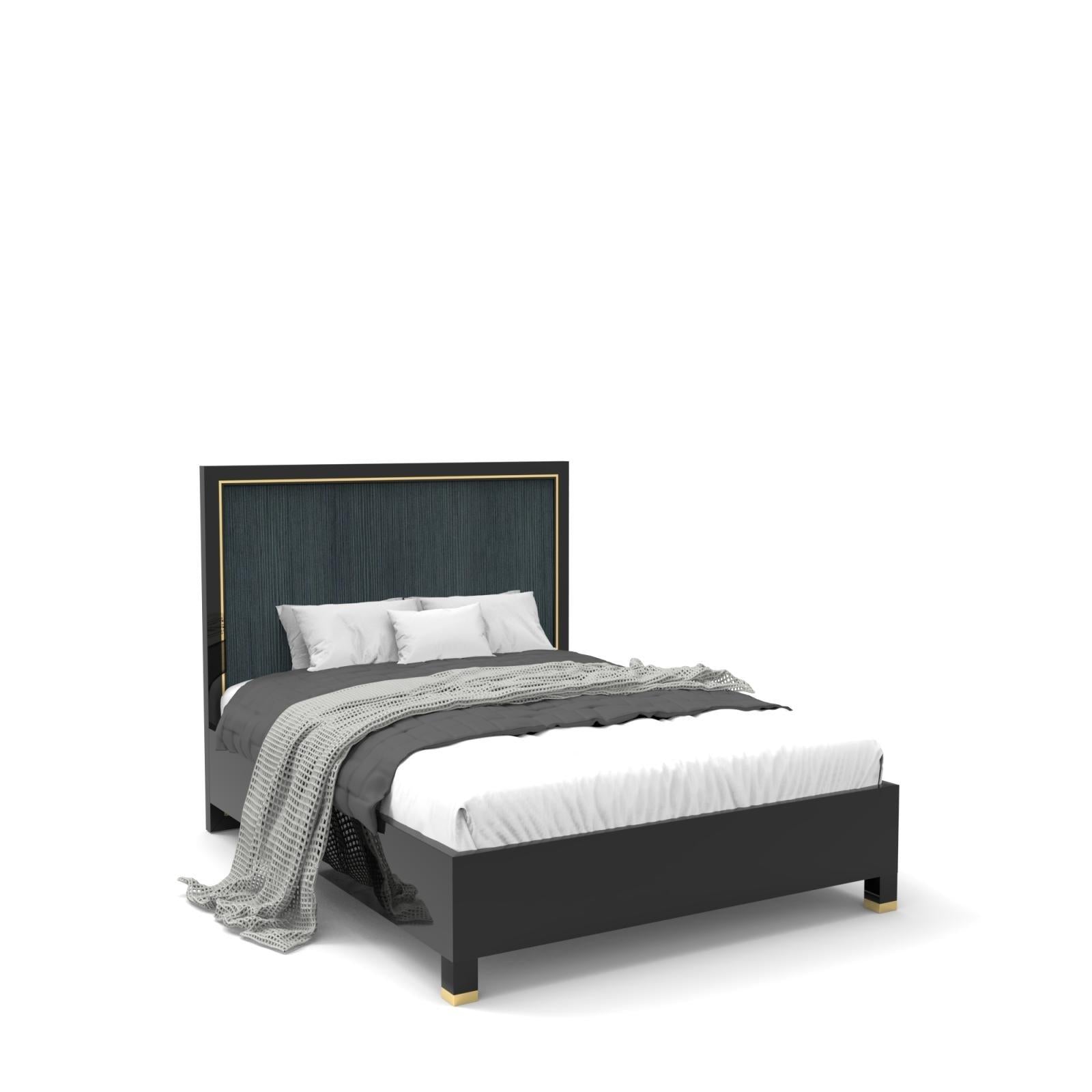 Mozzafiato Black Bed