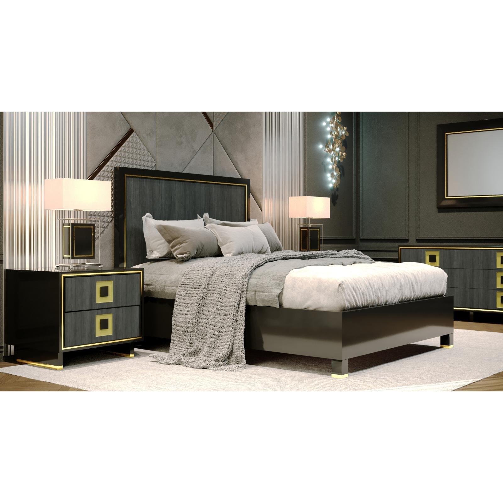 Mozzafiato Black Bed