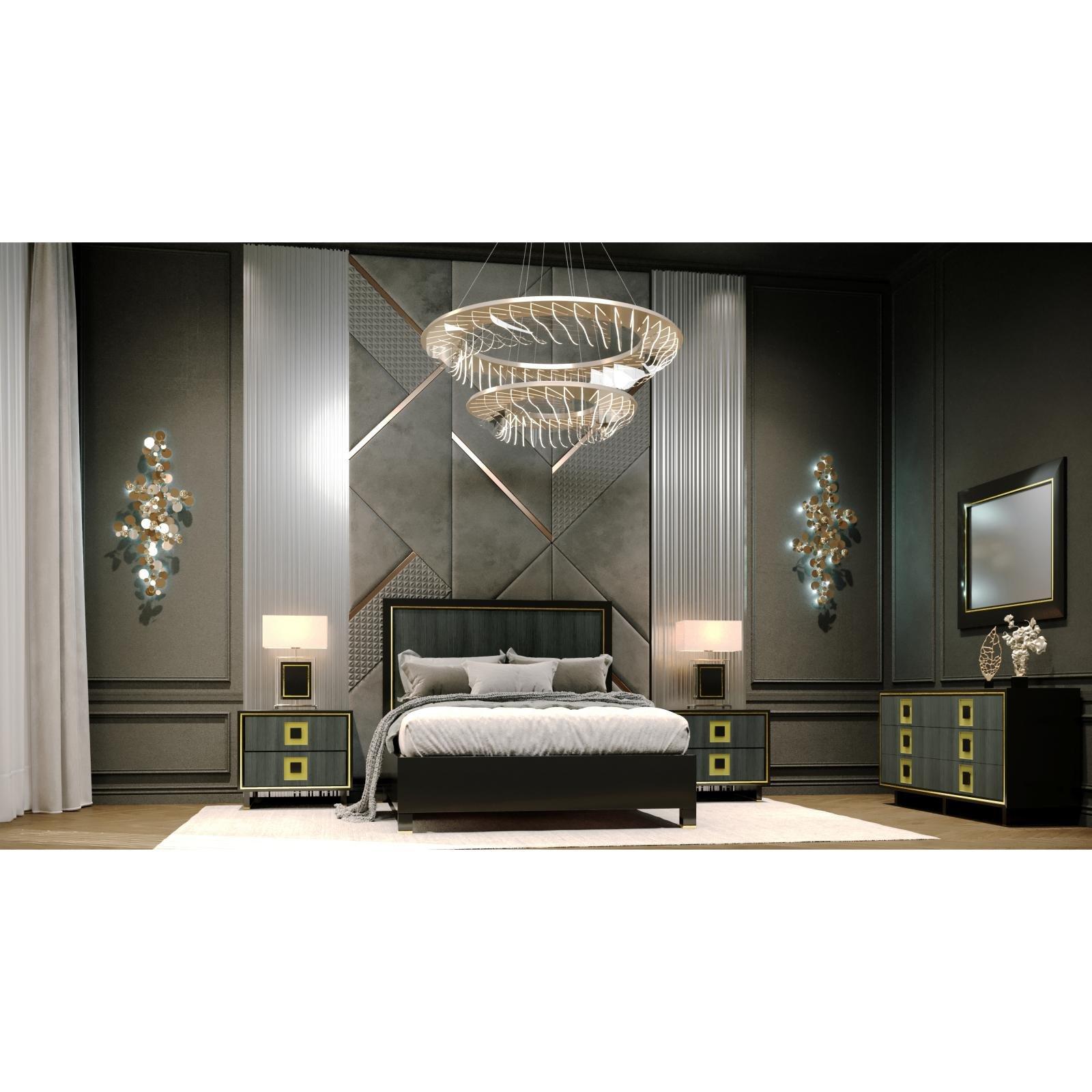 Mozzafiato Black Bed