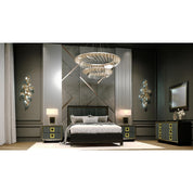 Mozzafiato Black Bed