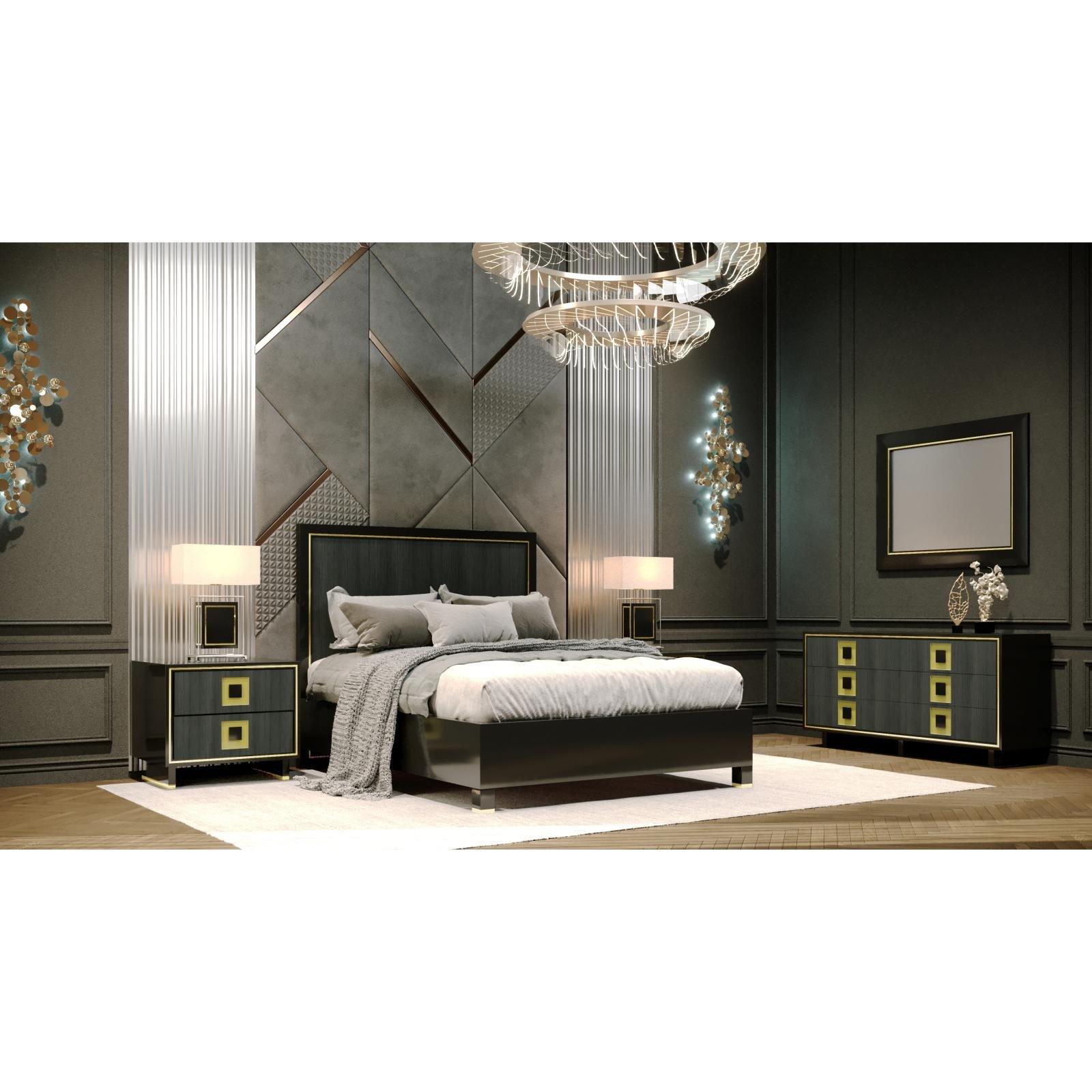 Mozzafiato Black Bed