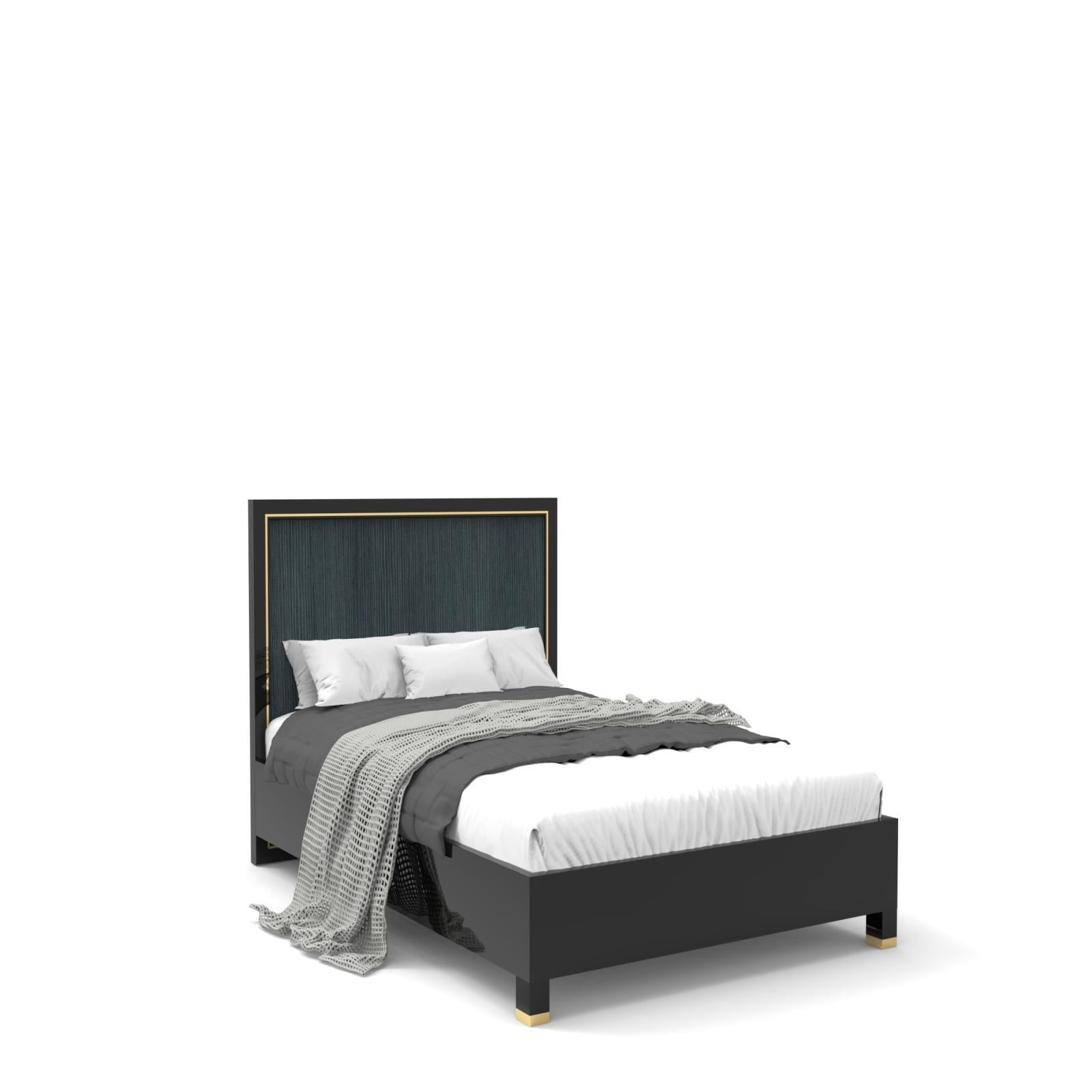 Mozzafiato Black Bed