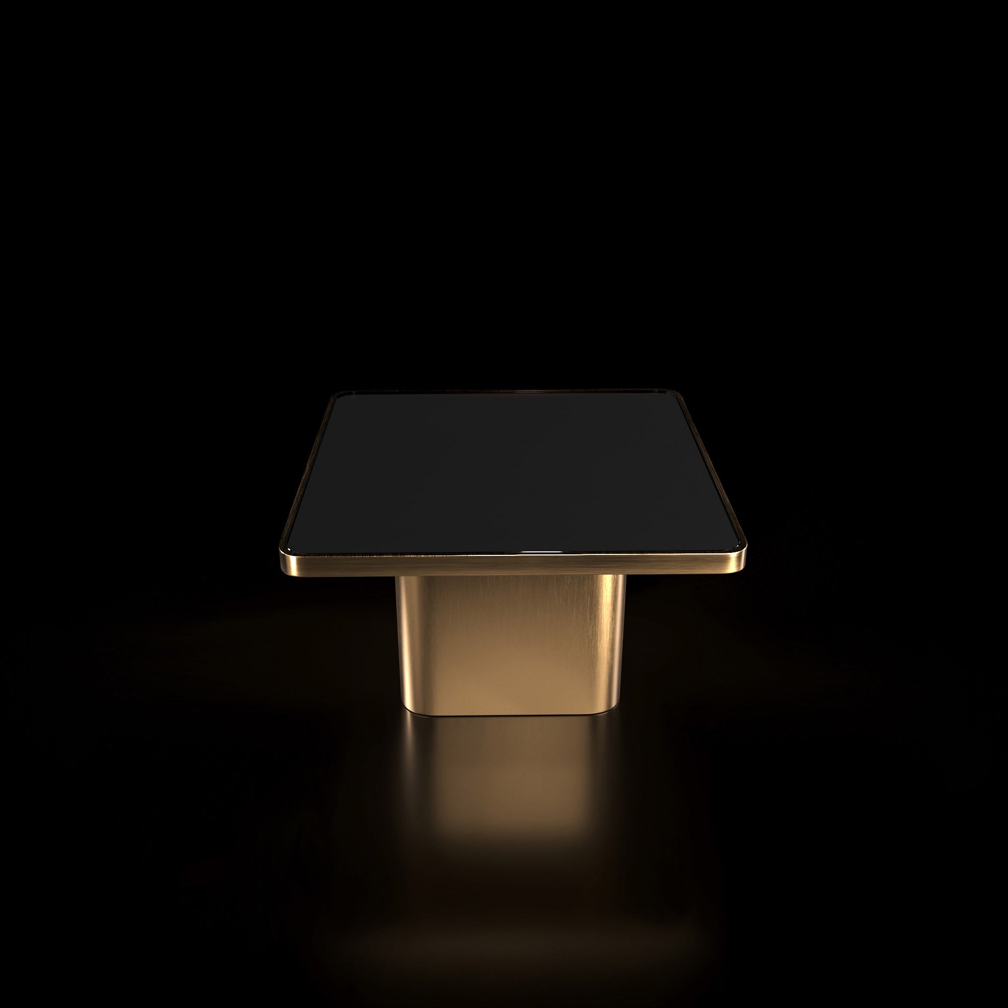 Olivero Brushed Titanium Gold Coffee Table   My Store  Coffee Table