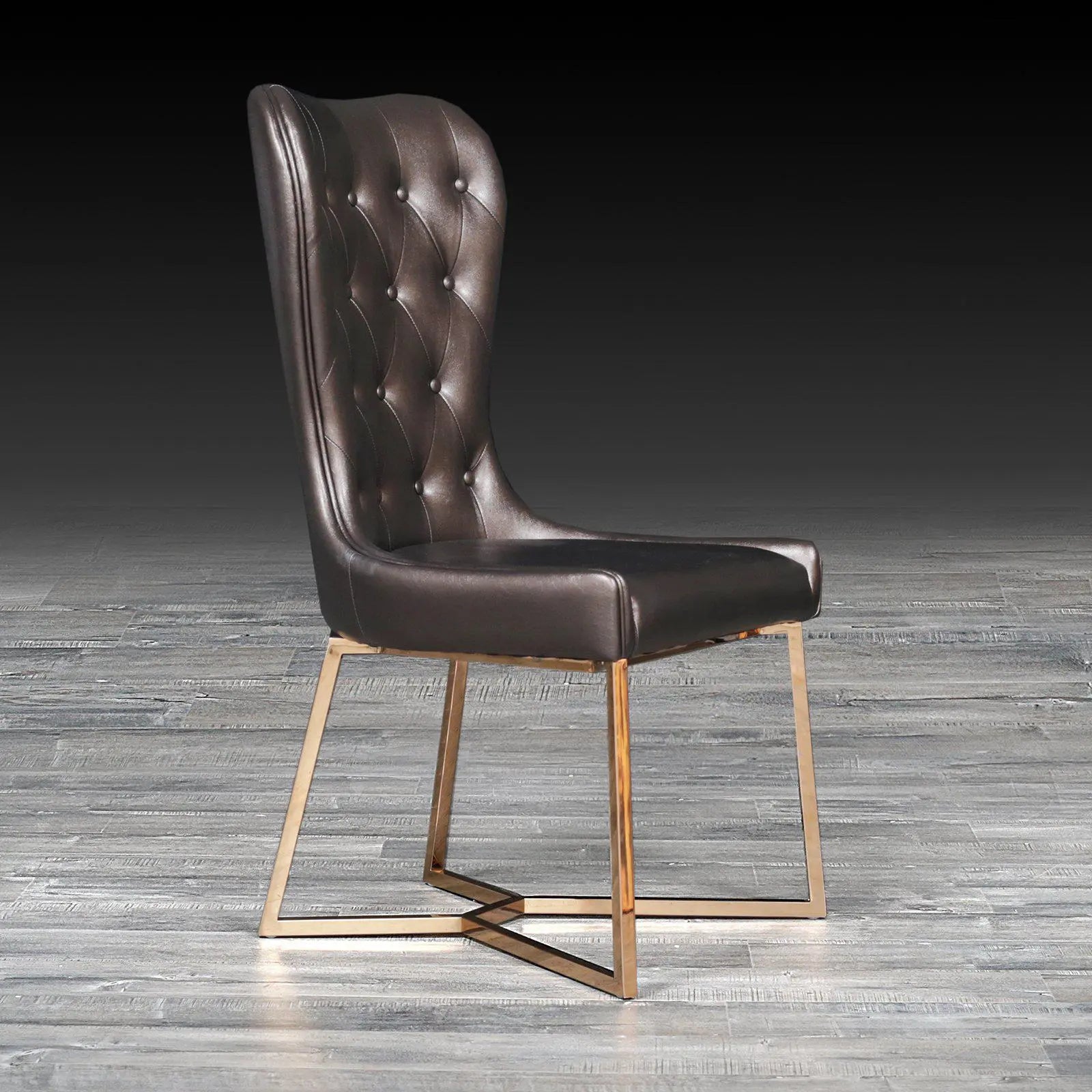 rossi brown rg stylish dining chair