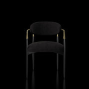 Roubi Brushed Champagne Gold Dining Chair