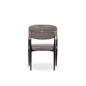 roubi chg taupe modern 8 dining chair