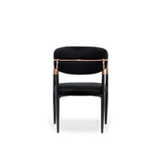 roubi rgss black modern 8 dining chair