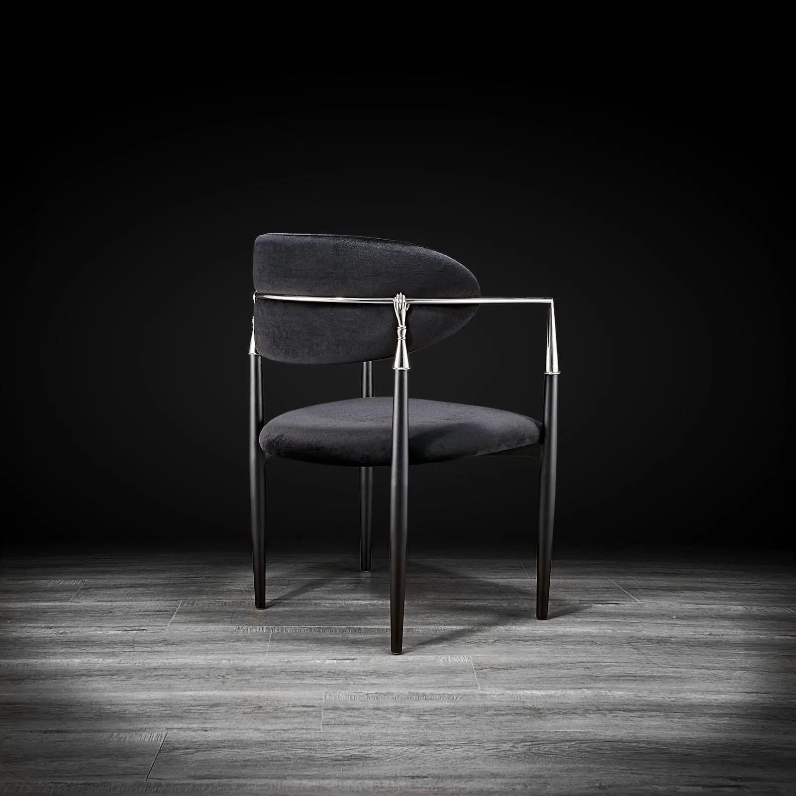 roubi ss black luxury 1 dining chair