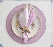 Dip Dye Napkin in Lilac, Set of 4