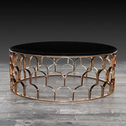 sequenza round rg modern coffee table