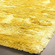 sheek green modern rug