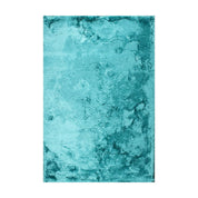 sheek turquoise rug