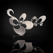 shoal 2 silver stylish sculpture