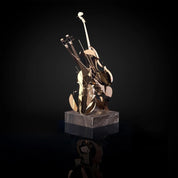 solo violin stylish sculpture