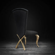 valentino tgss black allamoda dining chair
