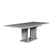 ventura gray 1ext dining table