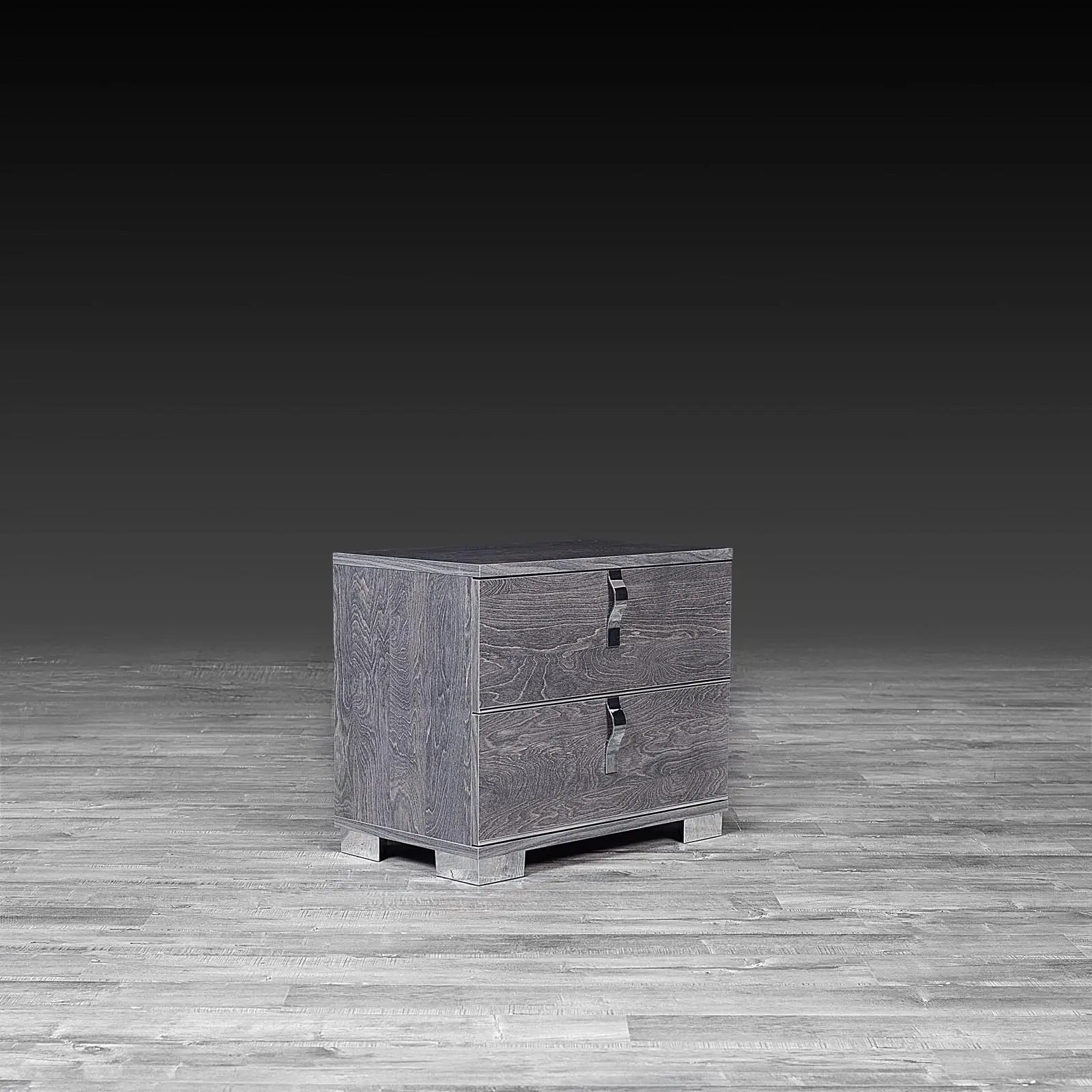 ventura gray stylish night stand