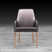 vitali brown modern rg dining chair