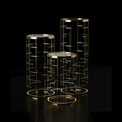 Vitolo Flower Stands | Champagne Gold - My Store--Flower Stand