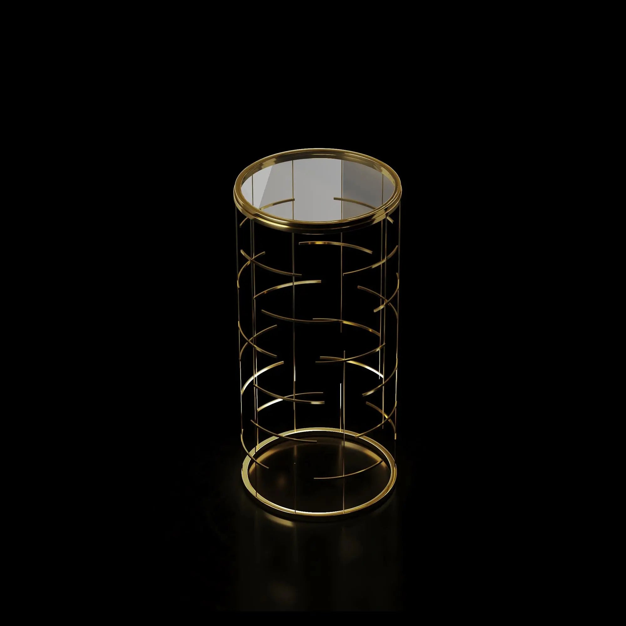 Vitolo Flower Stands | Champagne Gold - My Store--Flower Stand