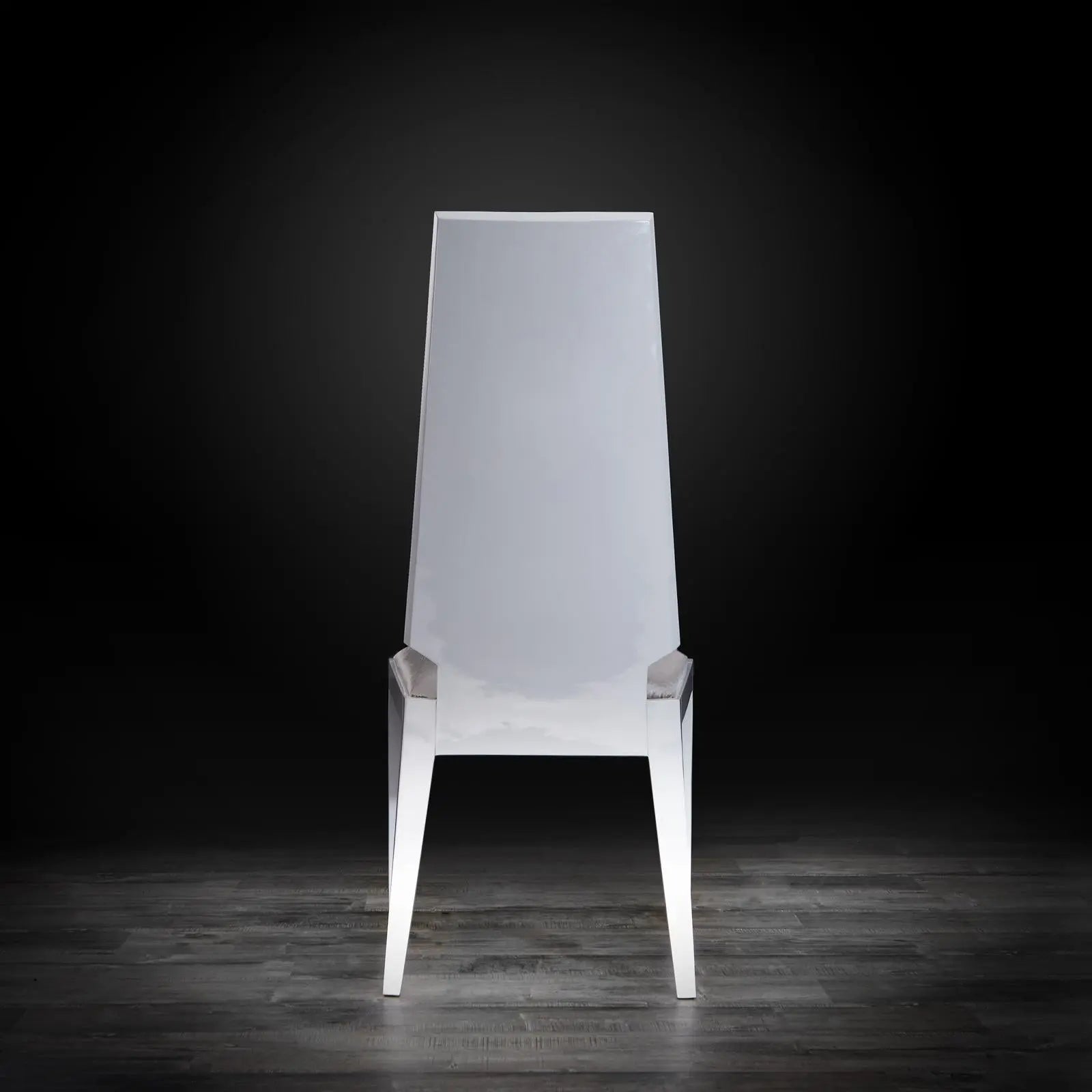 vogue white luxury dining chair