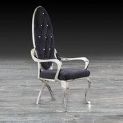 wonderland black ss stylish dining chair
