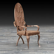 wonderland brown rg stylish dining chair