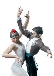Flamenco dancers Couple Figurine