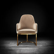 andria tgss taupe modern 1 dining chair