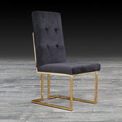 cameron black tgss stylish dining chair