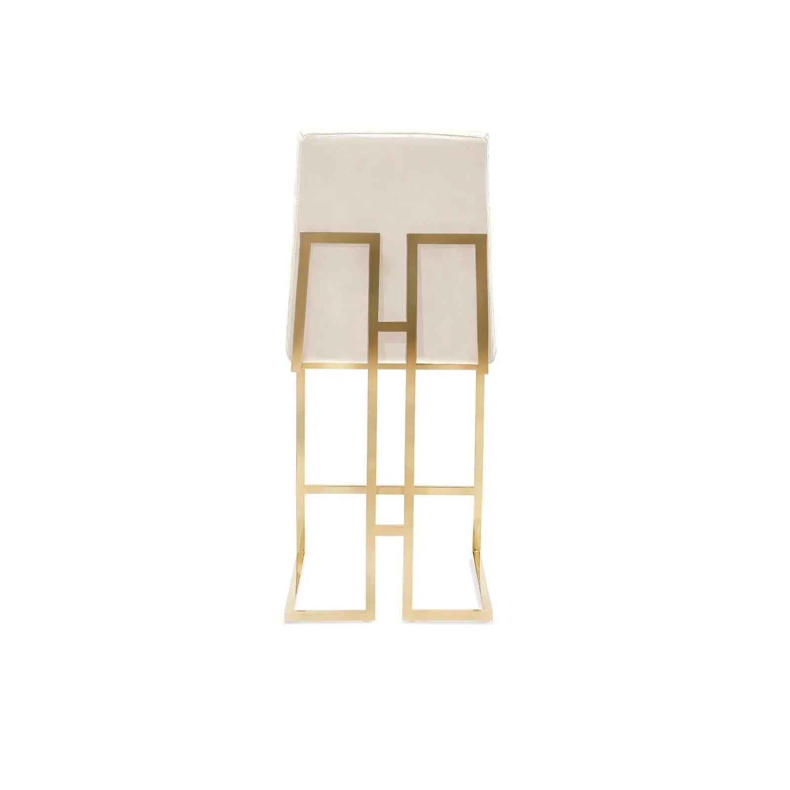 Cameron Brushed Gold Counter Stool - My Store