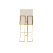 Cameron Brushed Gold Counter Stool - My Store