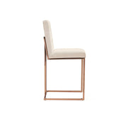 Cameron Rose Gold Counter Stool - My Store