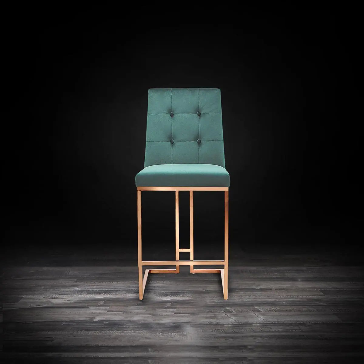 Cameron Rose Gold Counter Stool - My Store