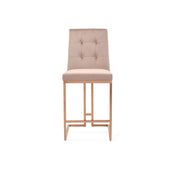 Cameron Rose Gold Counter Stool - My Store
