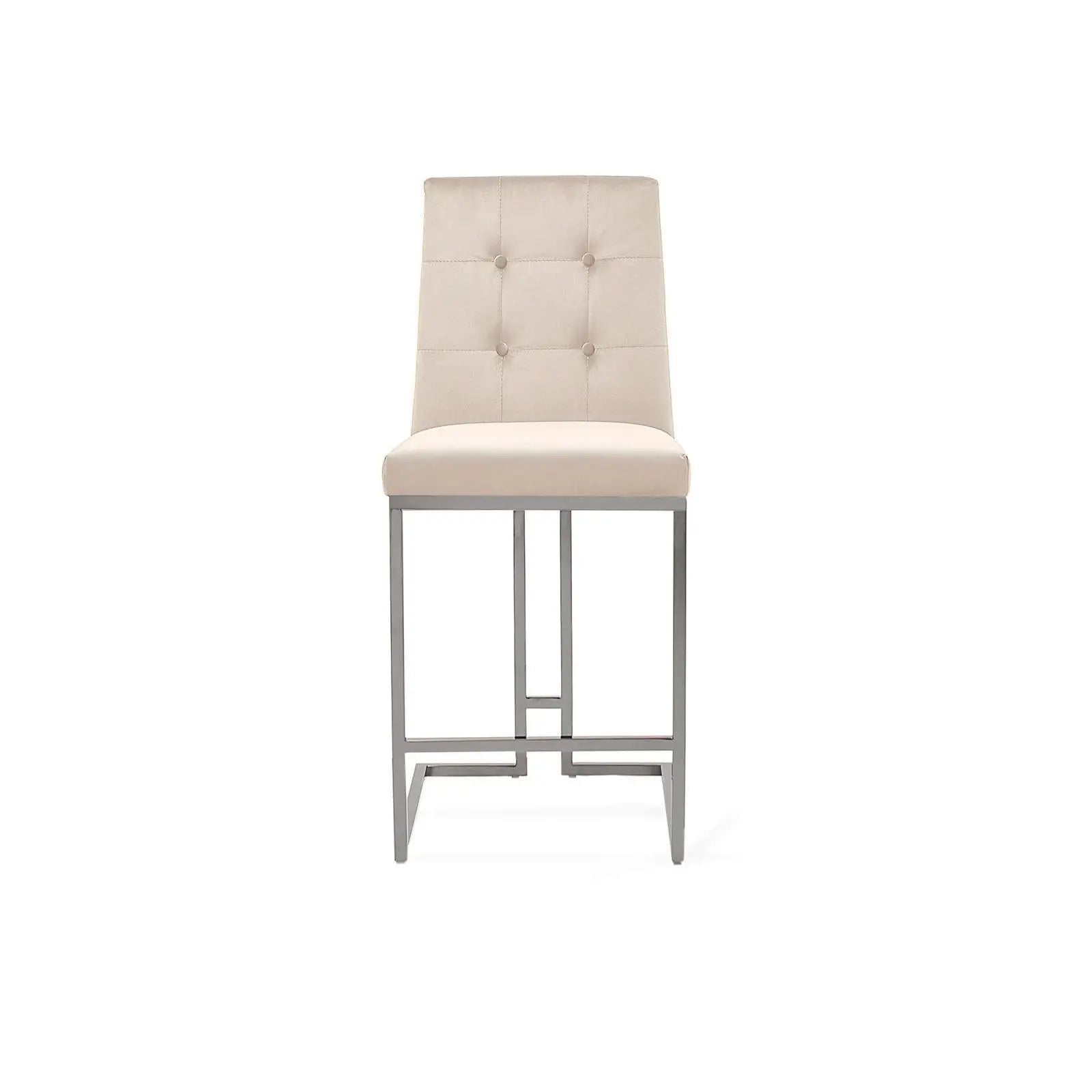 Cameron Silver Counter Stool - My Store