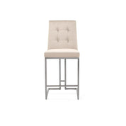 Cameron Silver Counter Stool - My Store