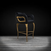 caprice brtg counter black stylish bar stool