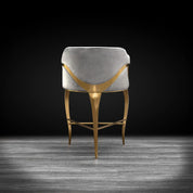 caprice brtg counter gray luxury bar stool