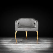 caprice tgss gray modern dining chair