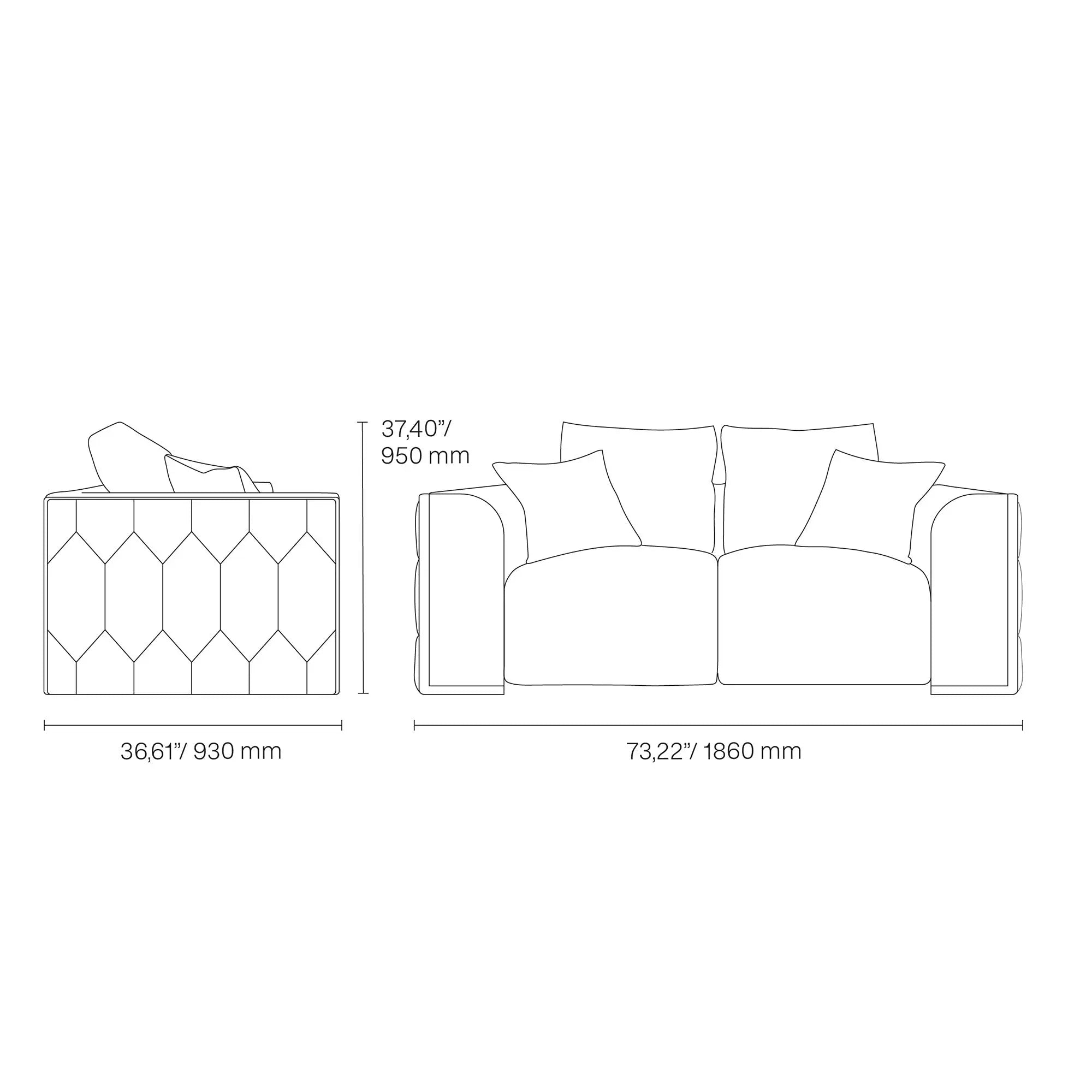 Dino Gold Sofa Set | Smoke   My Store  Sofa Set