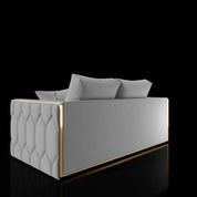 Dino Gold Sofa Set | Ivory   My Store  Sofa Set