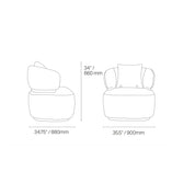 Emma Titanium Gold Sofa Set | Champagne   My Store  Sofa Set