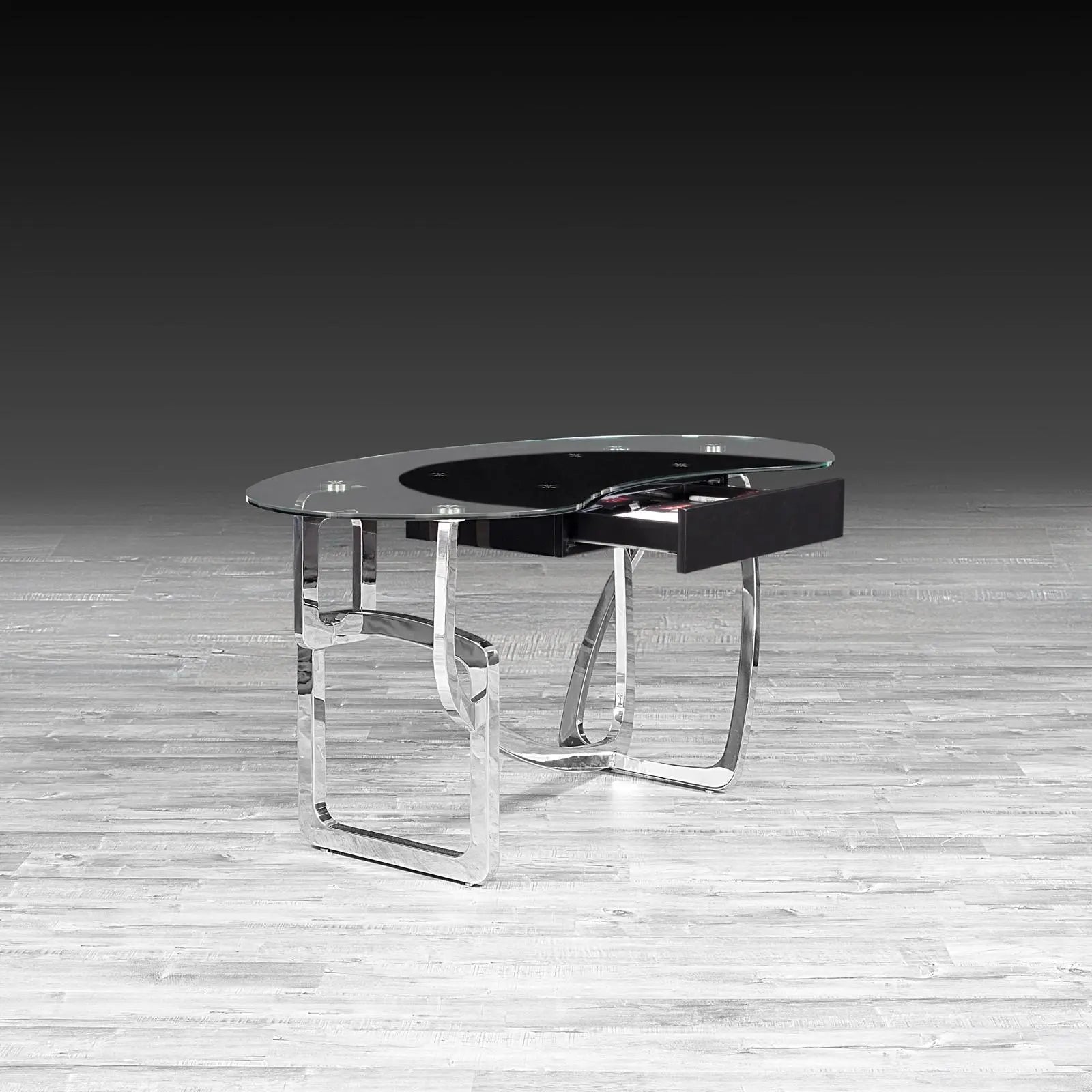 flow glass allamoda office desk